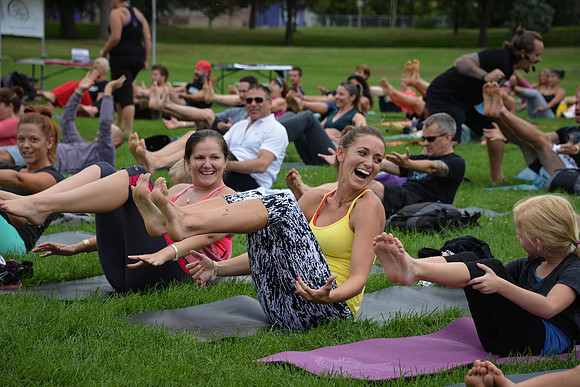 Yoga Rocks the Park