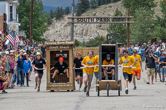 Fairplay Burro Days - Outhouse Race