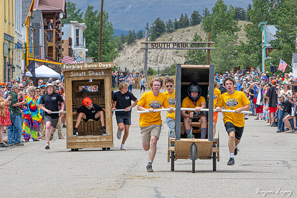 Fairplay Burro Days - Outhouse Race