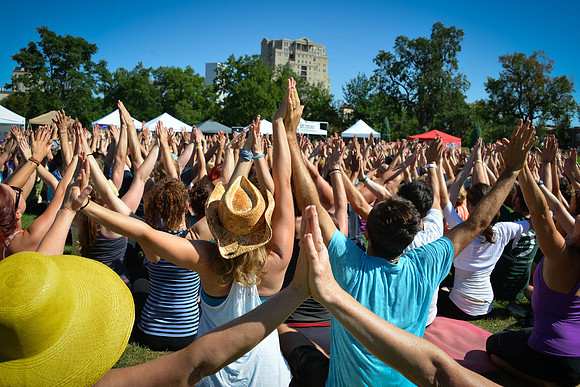 Yoga Rocks the Park