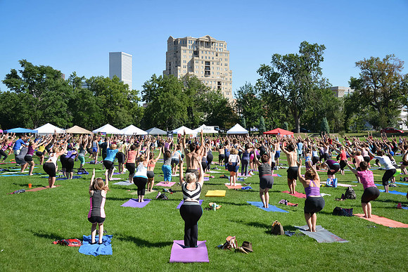 Yoga Rocks the Park