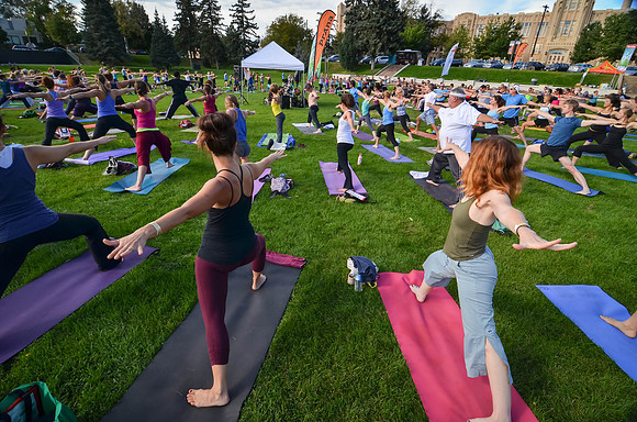 Yoga Rocks the Park